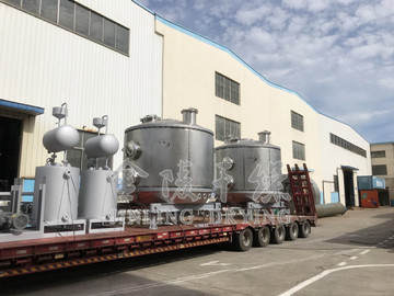 電池材料真空盤式干燥機(jī)工程─【金陵干燥】