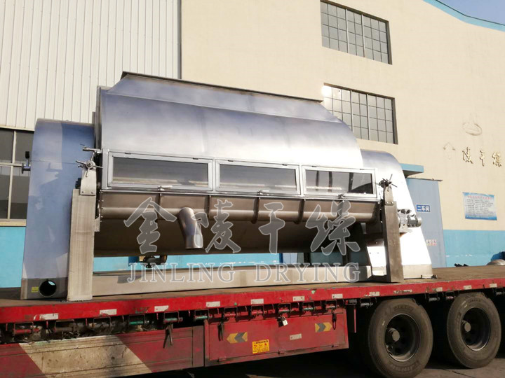 氟塑料制品專用滾筒刮板干燥機工程─【金陵干燥】