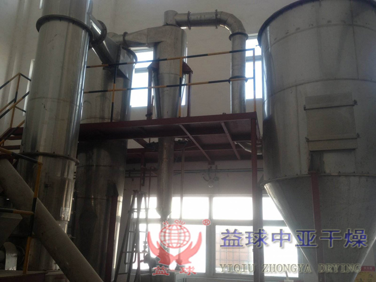 石墨濾餅專用閃蒸干燥機工程─【益球中亞干燥】