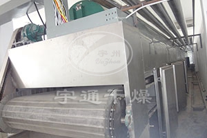 DWF系列氣流噴射式帶式干燥機─【宇通干燥】