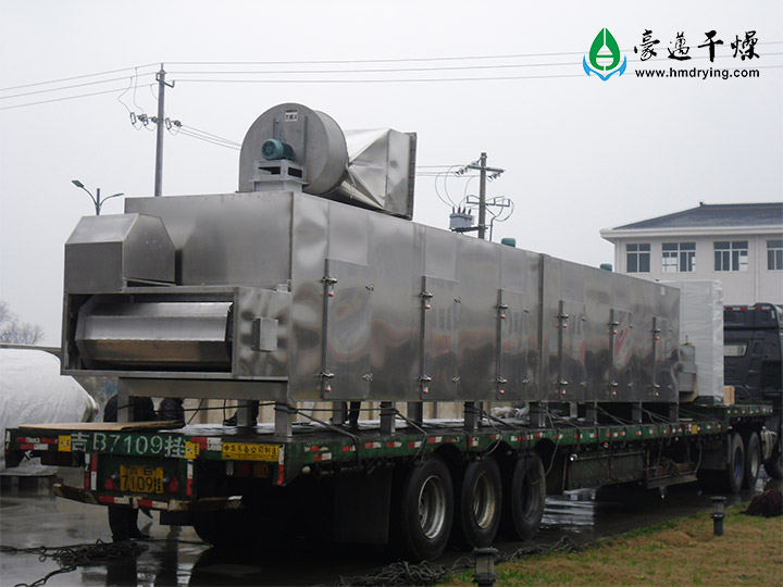 熱風穿流帶式干燥機─【常州豪邁干燥】